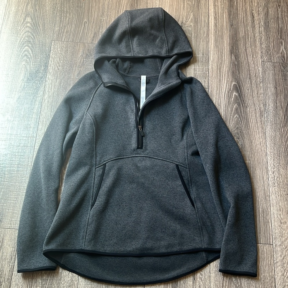 NWOT Lululemon Fleece and thank You pullover half zip